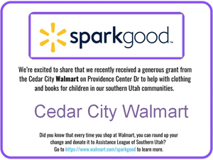 Thanks to Cedar City Walmart