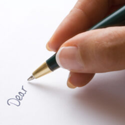 'Dear' handwritten on paper. Similar images from my portfolio: