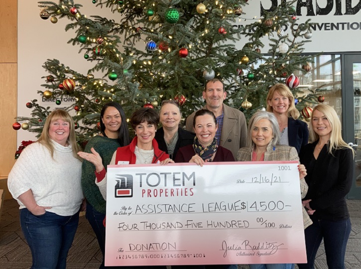 Totem Properties Donates $4,500!
