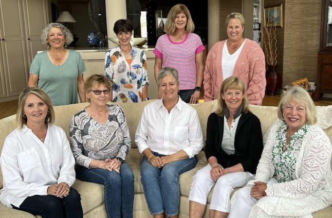 Pictured back row left to right: Theresa, Mary, Julie, Michele. Front row: Danene, Cindy, Liz, Cheri and Linda.