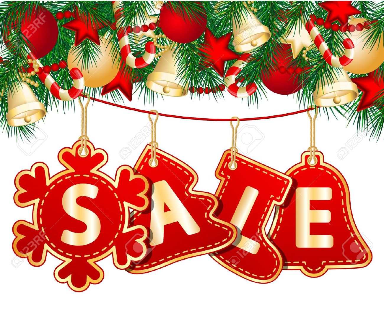 16451786-christmas-sale-tags-on-christmas-signs-illustration-stock-vector
