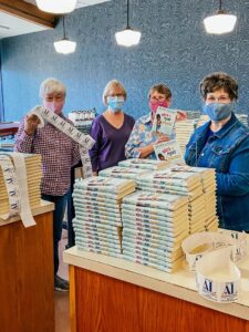 Operation School Bell - preparing books at Watermark