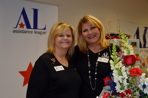 Our president, Mary Jane Sewill, and event chair, Terry Fetters sharing a moment before our guests arrival