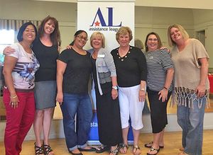 Assistance League of San Bernardino installed their 2016-2017 Board at their chapter house in San Bernardino Monday night. This year’s board members are all residents of Highland and those in attendance were Mindy Erickson, Marney Reinhart, Lillian Pedroza, Sherry Lopez, Bobbi Simenton, Deborah Karalun, and Heidi Vazquez.