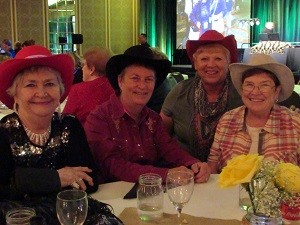 Assistance League of Greeley Colorado attendees at the National AL conference – L – R Rita Burger, Treasurer; Vicki Sanderson, Finance Chairman, Joan Ingmanson, President; Carol Cox, President-Elect – the conference was educational and beneficial 