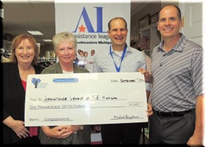 Left to Right: Betty Zych, Marjorie DiLiddo, Matt Bergstrom and Dave Knight 